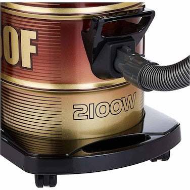 Hitachi Drum Vacuum Cleaner CV950F24CBS WR – 18L, 2100W, Wine Red