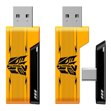 Transformers TF-G10 Wireless Bluetooth Over-Ear Headphone, Yellow