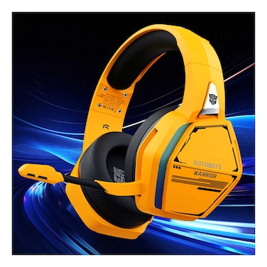 Transformers TF-G10 Wireless Bluetooth Over-Ear Headphone, Yellow