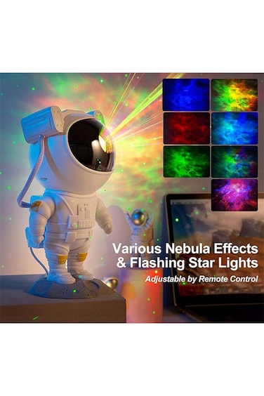 Astronaut Galaxy Projector Night Light, Room Decor Aesthetic, Adjustable Head Angle,Ceiling Decor