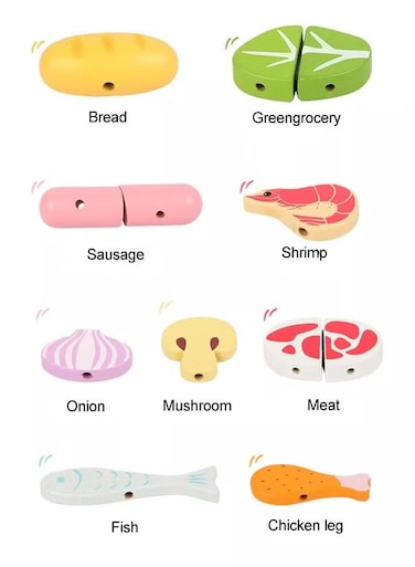 Pretend Play Cooking Toy Role Play Barbecue Grill Set Toys For Kids