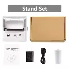 58mm Pocket Mini Portable Thermal Receipt Printer, Handheld Ticket/Invoice Printer, Wireless Bluetooth USB Thermal POS Printer for PC, Android, and iOS