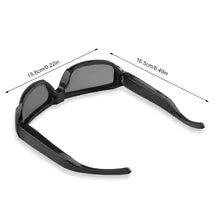 Portable 1080P HD Mini Glasses Camera Wearable Video Recorder Sunglasses Outdoor Sports Camera DV DVR Surveillance Camera