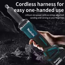 Makita 35000 RPM Brushless Die Grinder 6mm 2000W Electric Cordless Variable Speed Rotary Oil Mill for Makita 18V Battery