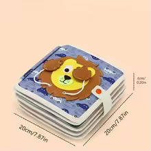 Educational airplane games, busy board - learn motor skills, busy book, sensory toy for quiet activity, birthday gift for boys and girls