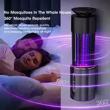 Mosquito Killer Lamp, Mute Mosquito Repellent Lamp, Rechargeable Electronic Mosquito Killer Lamp, Three Levels, Timer Mode