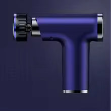 New electric massage gun with 9 heat and cold settings, multi-functional, portable home/gym use, small, quiet handheld massager