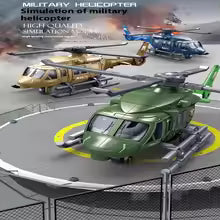 Military helicopter toy for kids, made of alloy, model airplane simulation, ornament for boys, taxi simulator helicopter, Christmas gift