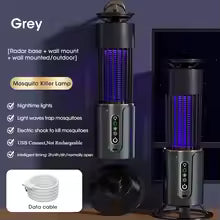 Mosquito Killer Lamp, Mute Mosquito Repellent Lamp, Rechargeable Electronic Mosquito Killer Lamp, Three Levels, Timer Mode