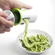 Heavy Duty Vegetable Spiralizer Slicer Cutter Zucchini Pasta Spaghetti Maker KC0335 Home Kitchen Tool for Healthy Meals
