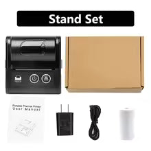 58mm Pocket Mini Portable Thermal Receipt Printer, Handheld Ticket/Invoice Printer, Wireless Bluetooth USB Thermal POS Printer for PC, Android, and iOS
