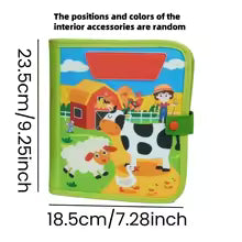 Educational airplane games, busy board - learn motor skills, busy book, sensory toy for quiet activity, birthday gift for boys and girls