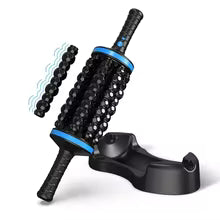 Wireless Roller Massager Deep Tissue Muscle Fascia Relaxation Handheld Body Massage Gun for Back, Leg, and Abdomen Pain Relief at Home