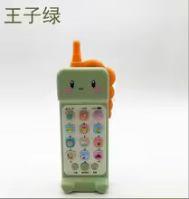 Dinosaur Teeth Gums Children's Mobile Phone Music Toy Early Education Puzzle Story Machine 3 Children 1 Year