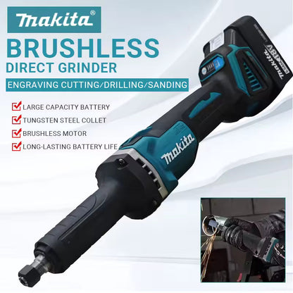 Makita 35000 RPM Brushless Die Grinder 6mm 2000W Electric Cordless Variable Speed Rotary Oil Mill for Makita 18V Battery