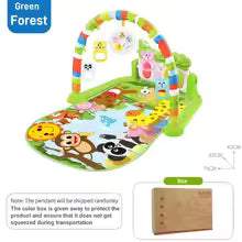 Baby Music Mat Pedal Piano Toys for 3 Year Olds Activity Tummy Time Play Mat Crawling Game Board Baby Toy Gift Infant Exercise 3 sold