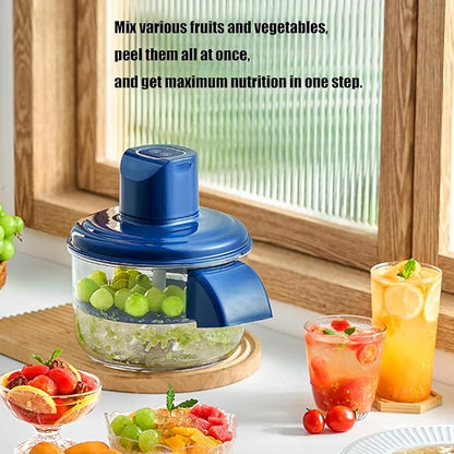 ⏳Limited-time 40% off⏰Transparent Electric Fruit and Vegetable Peeler🍇🧄