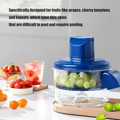 ⏳Limited-time 40% off⏰Transparent Electric Fruit and Vegetable Peeler🍇🧄